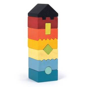 Torre impilabile con forme