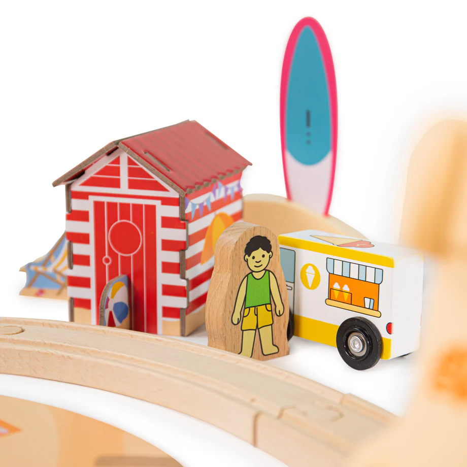 Ferrovia in legno pulizia della costa - immagine 2