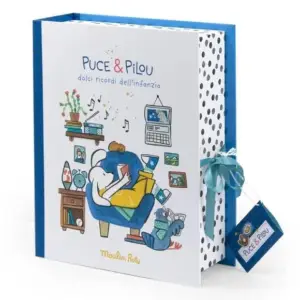 Cofanetto nascita Puce e Pilou