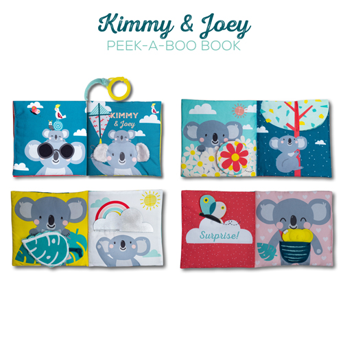 Libro di stoffa sensoriale Kimmy & Joey - immagine 2