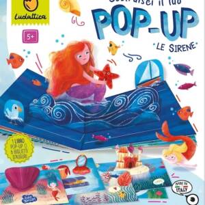Libro biglietti pop-up Sirene