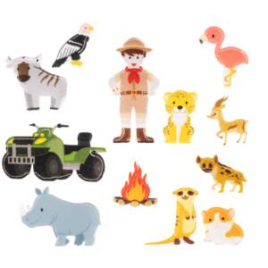 Quiet Book - Safari - Accessori 1