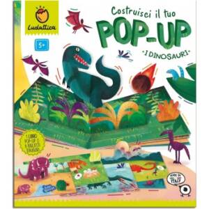 Libro biglietti pop-up Dinosauri