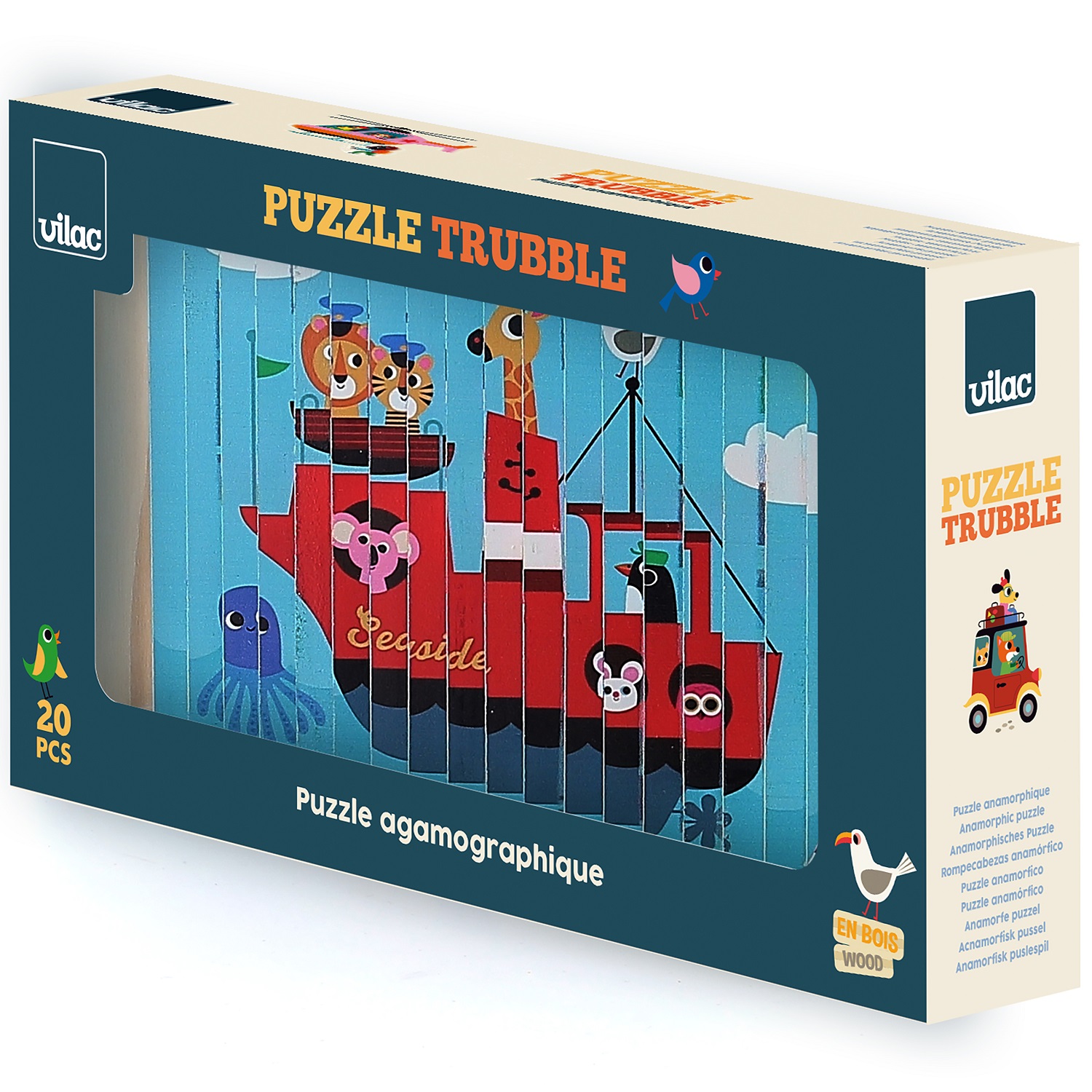 Puzzle Trasporti agamograph