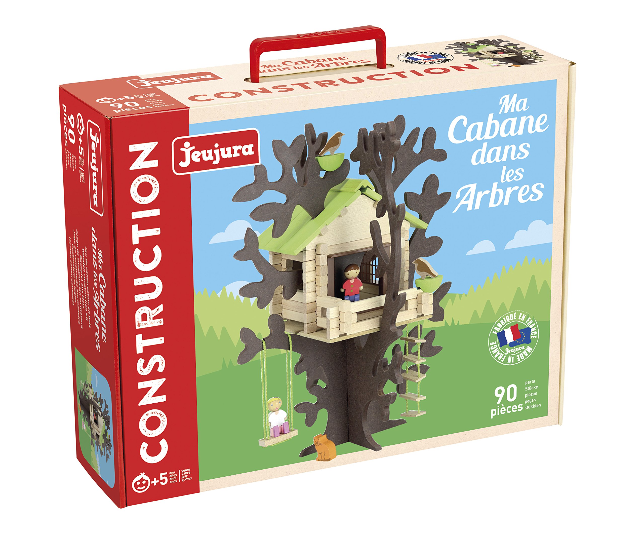 Casa in legno sull'albero con altalena - immagine 2