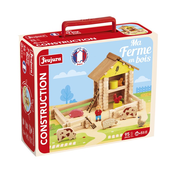 La mia prima fattoria in legno 95 pezzi - immagine 2