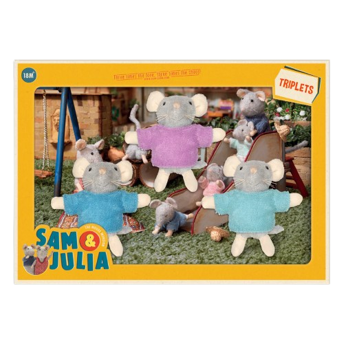 Peluche Tris di Gemelli