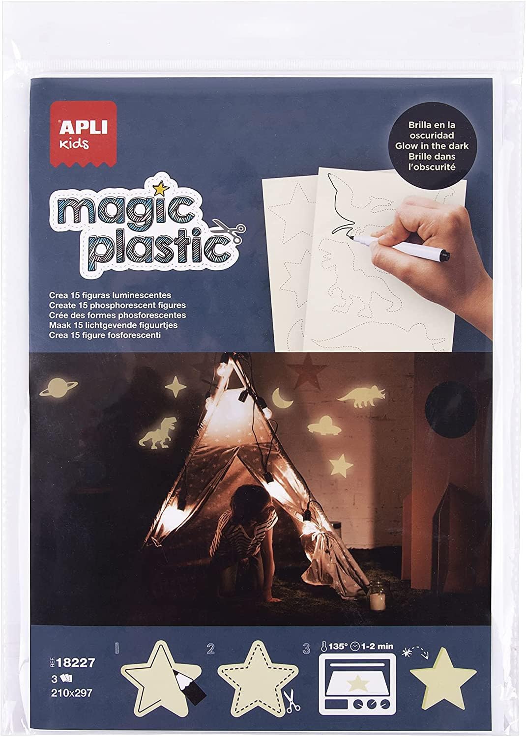 Luci al buio con la plastica magica - immagine 2