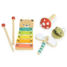 Set strumenti musicali animali