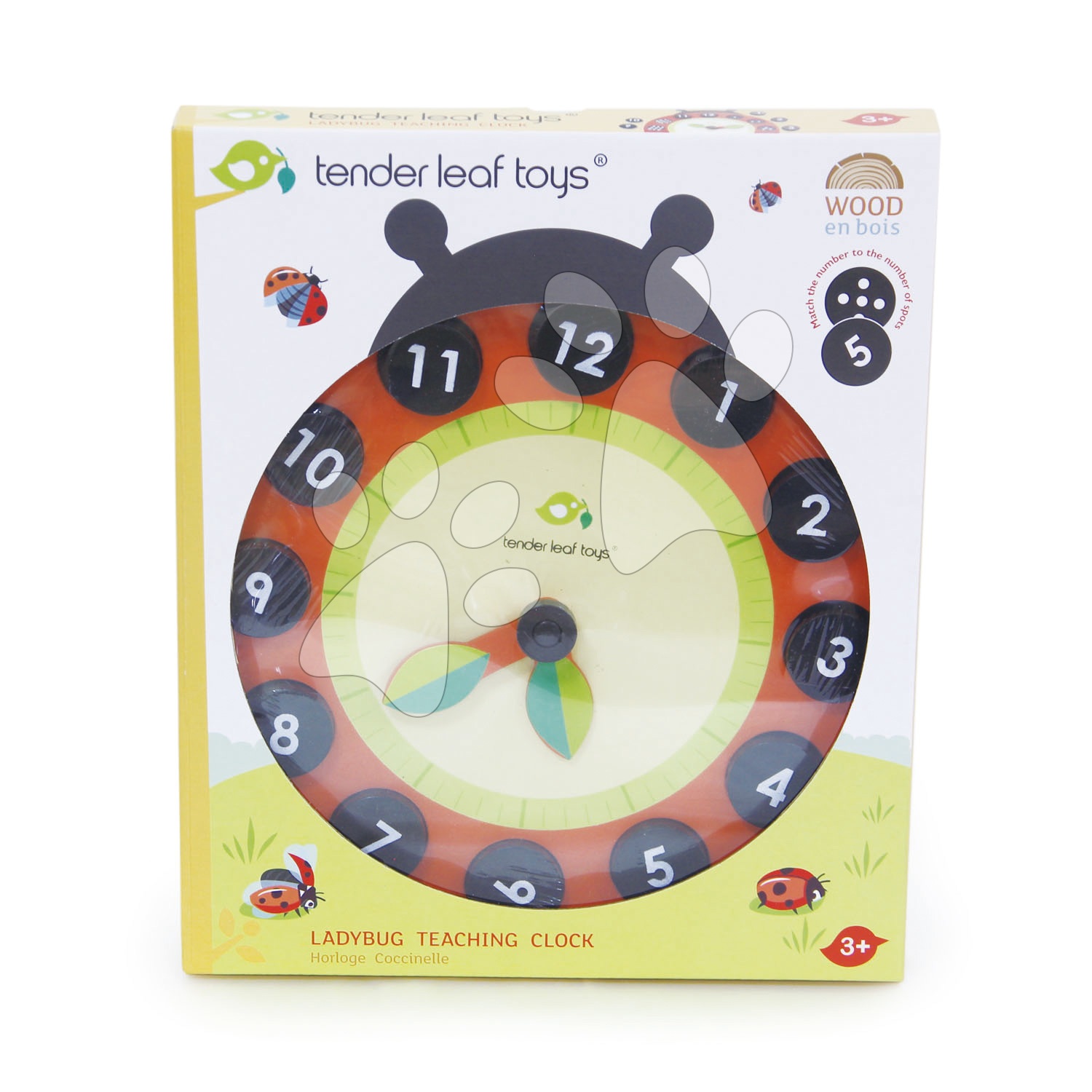 Orologio didattico coccinella - immagine 3