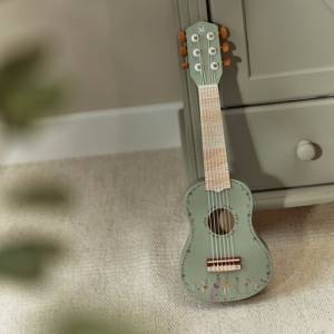 Chitarra in legno verde