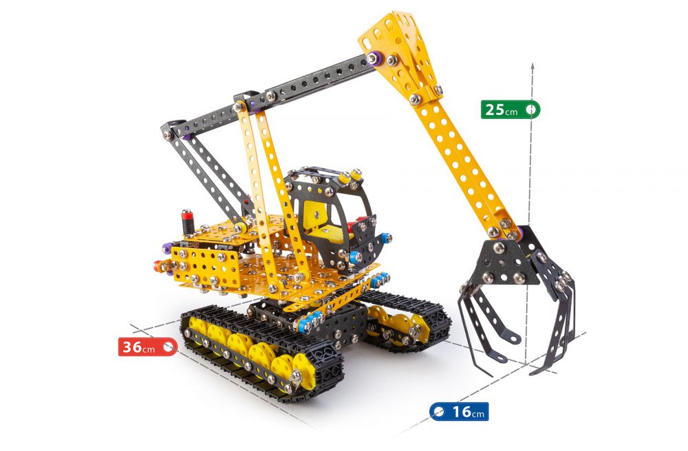 Escavatore 7 in 1 da montare - immagine 3