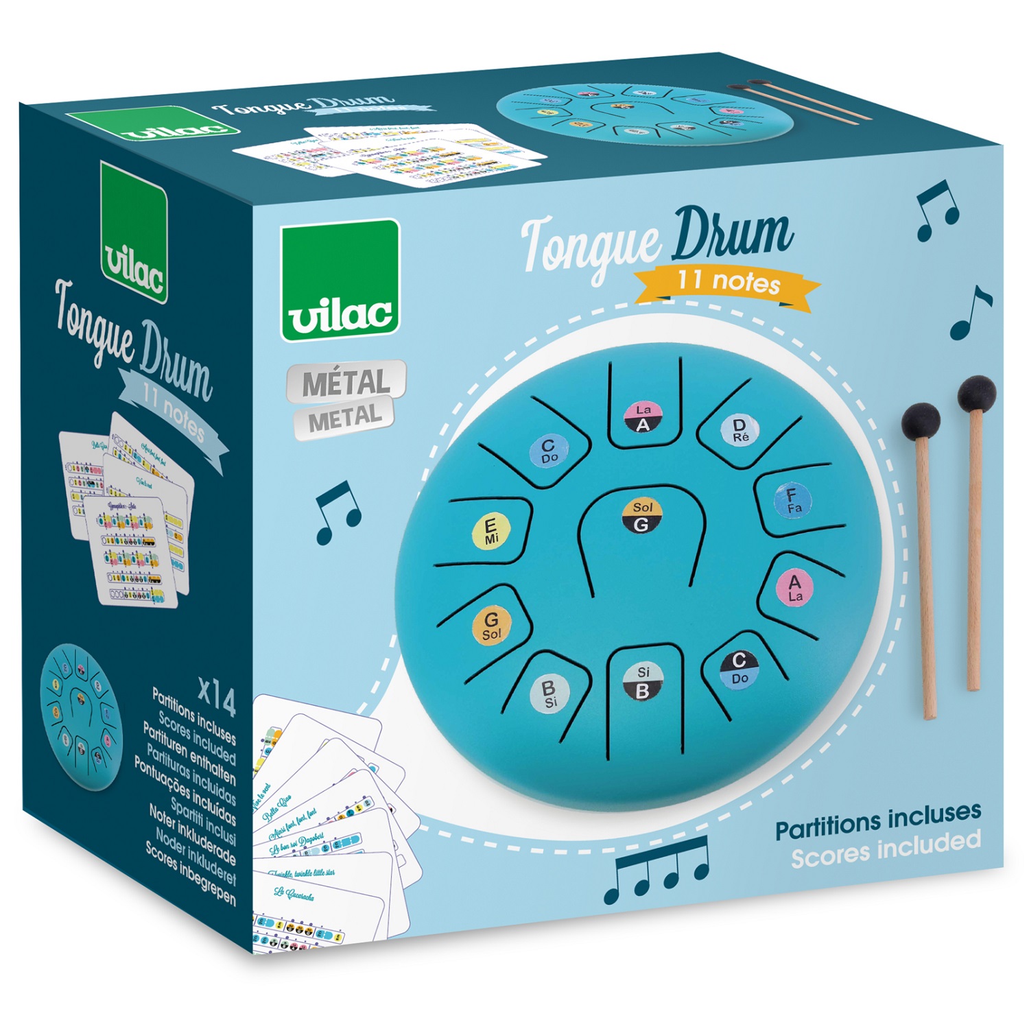 Tamburo a linguette 20 cm
