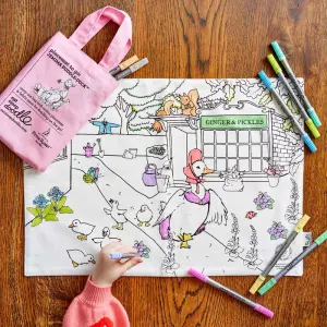 Tovaglietta da colorare - JEMIMA DUCK -