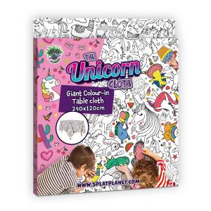 Tovaglia carta da colorare Unicorno
