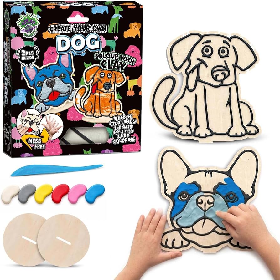 Quadro pasta modellabile Cani - immagine 2
