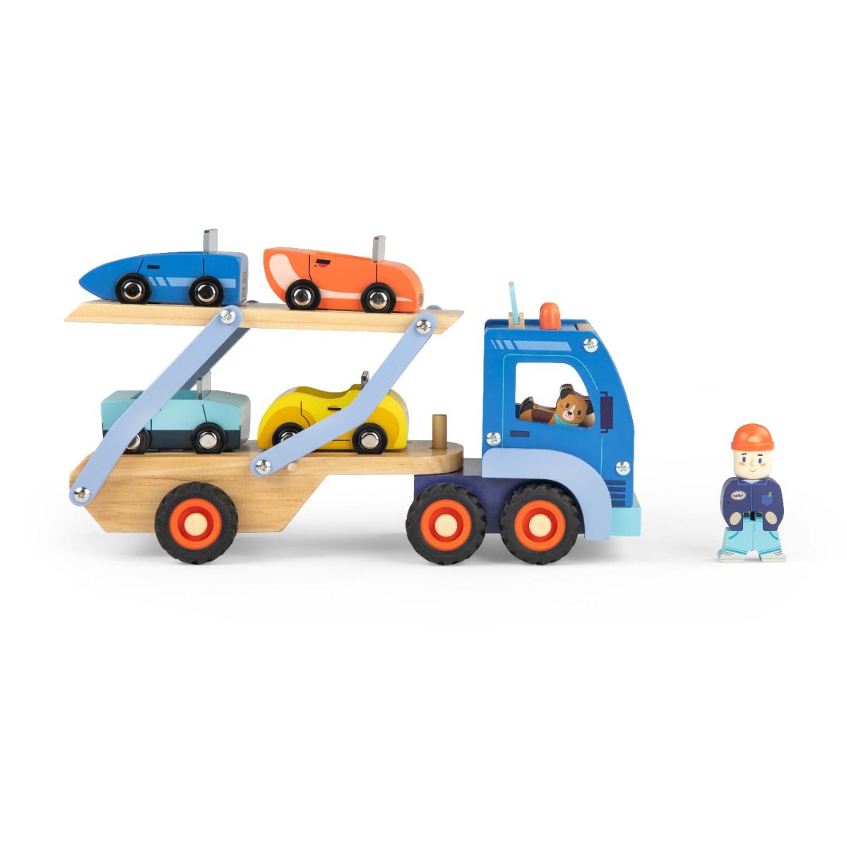 Camion bisarca con auto