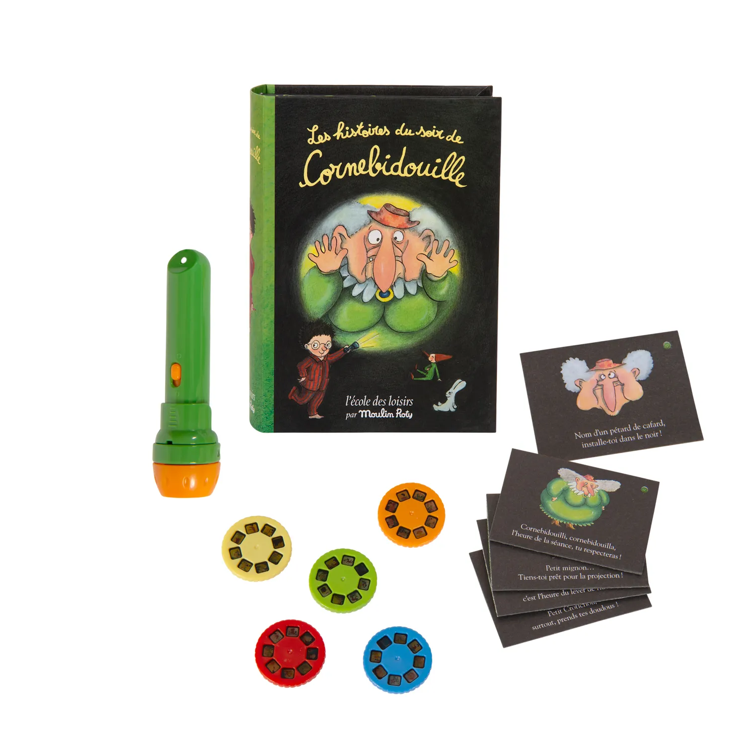Libro con torcia raccontastorie Cornabicorna - immagine 2