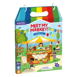 Libro magnetico- Incontriamoci al mercato -