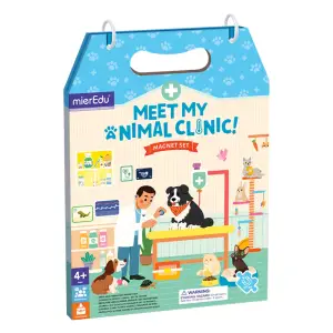 Libro magnetico- Incontriamoci alla clinica animali -