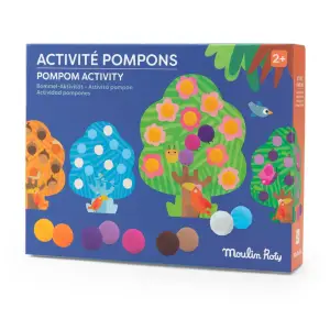 Set attività pompon Alberi