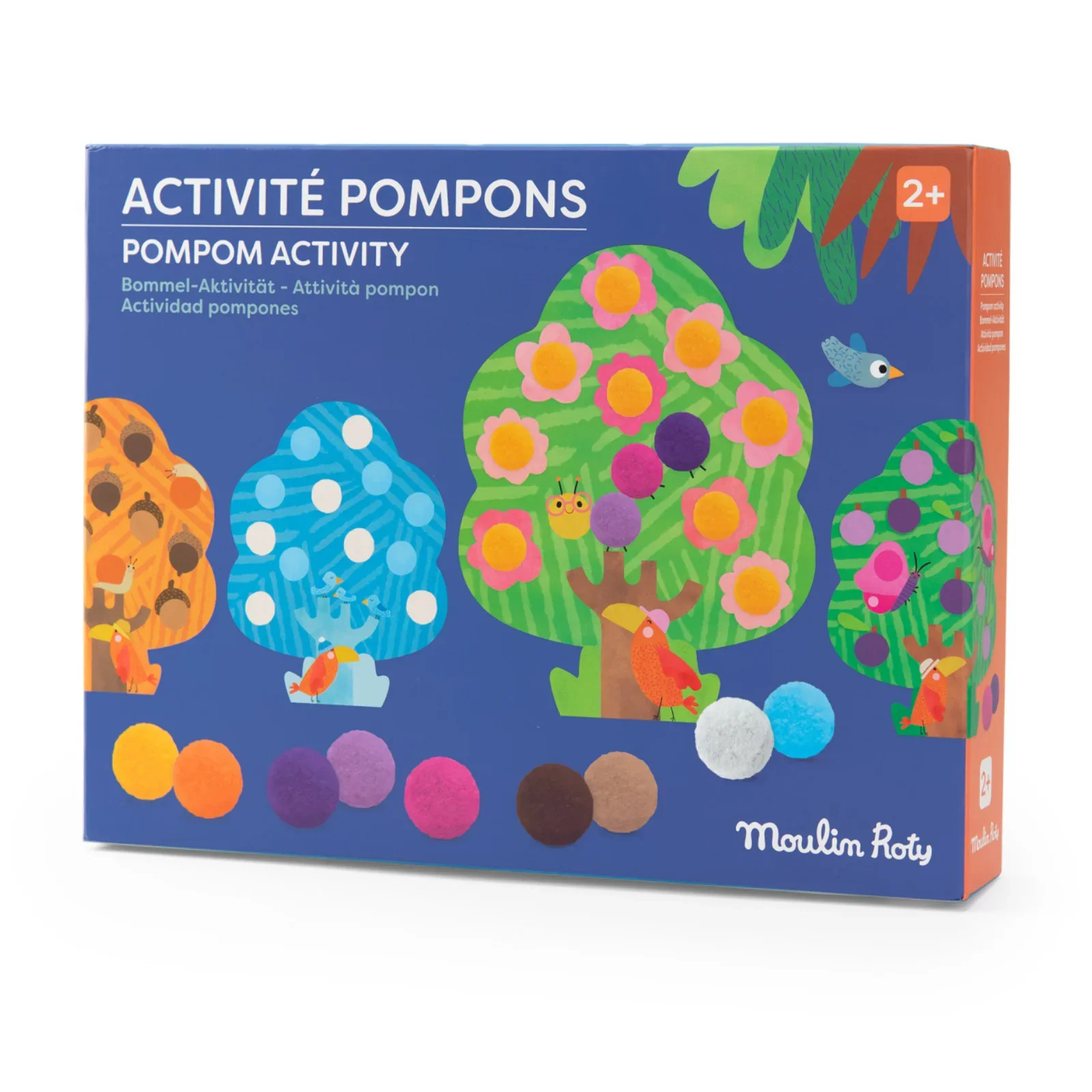 Set attività pompon Alberi