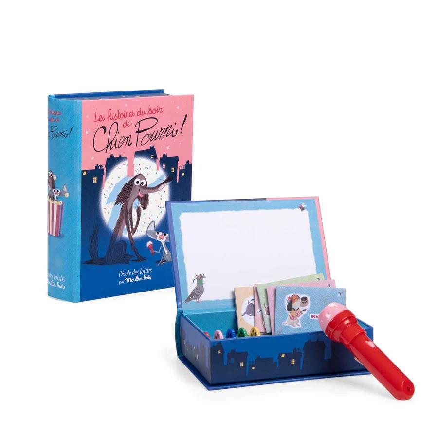 Libro con torcia raccontastorie Cane Puzzone - immagine 2