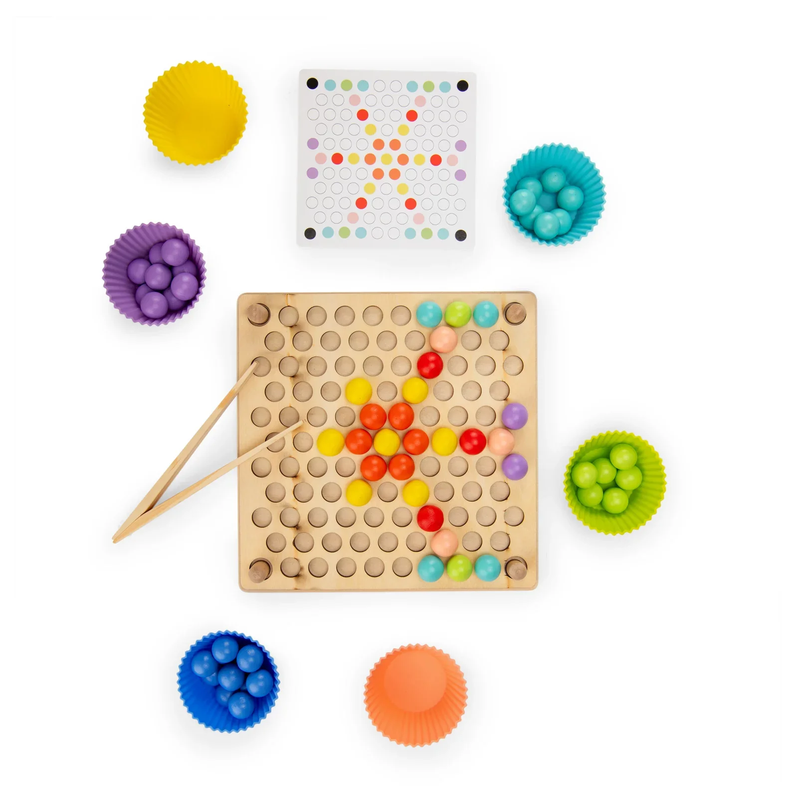 Gioco di disegno con palline colorate - immagine 3