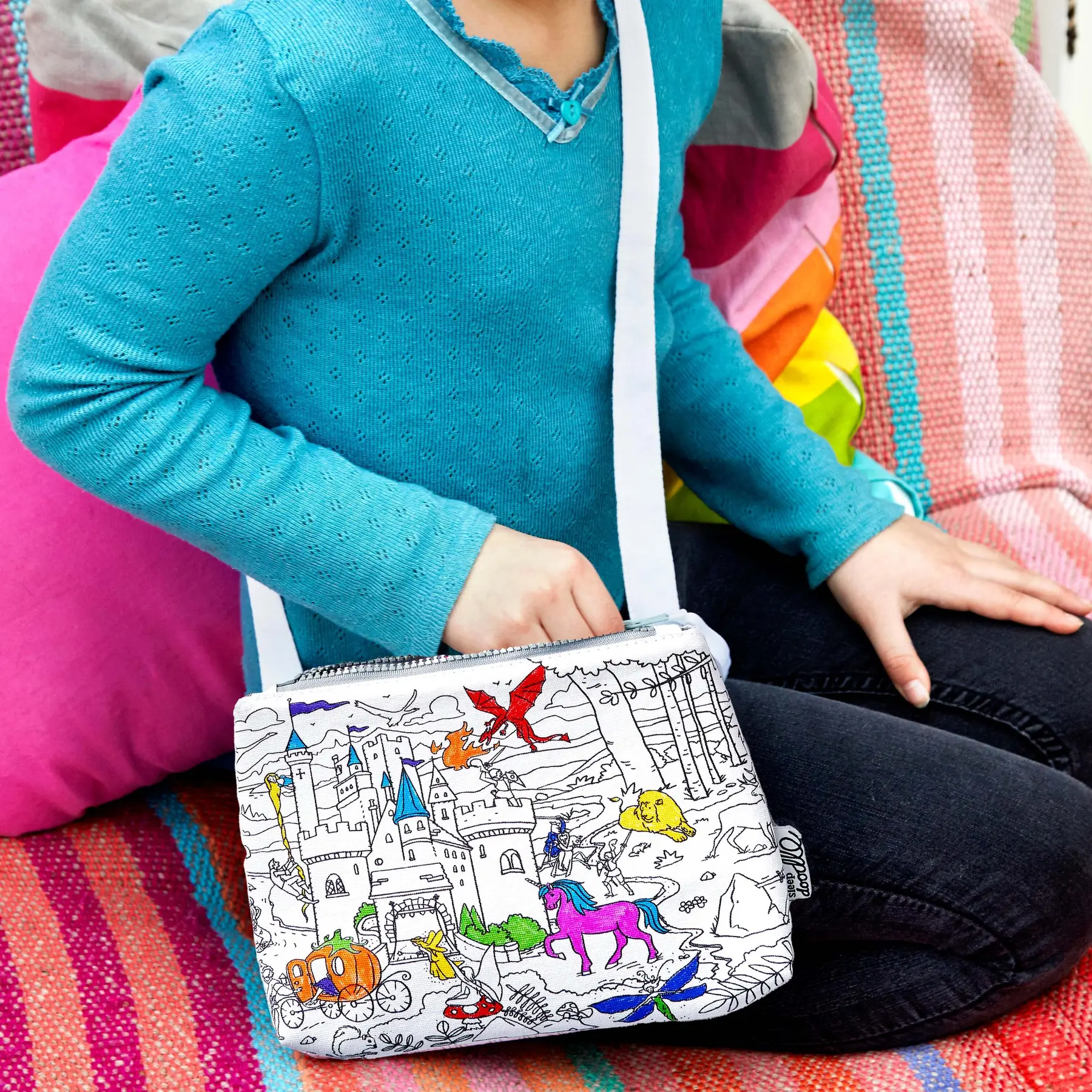 Borsa da colorare - FAVOLE - - immagine 3