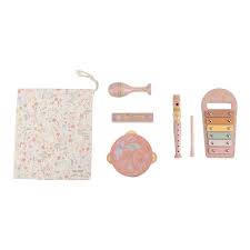 Set strumenti musicali Safari rosa - immagine 3