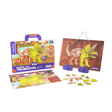 Valigetta Dinosauro Triceratopo magnetico - immagine 2