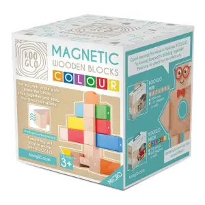 Blocchi legno colore 17 pezzi